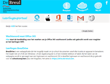Tablet Screenshot of de-breul.com